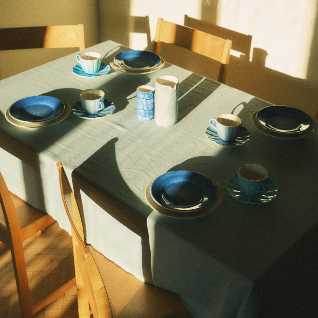 at home with Isabelle Kvist - table setting