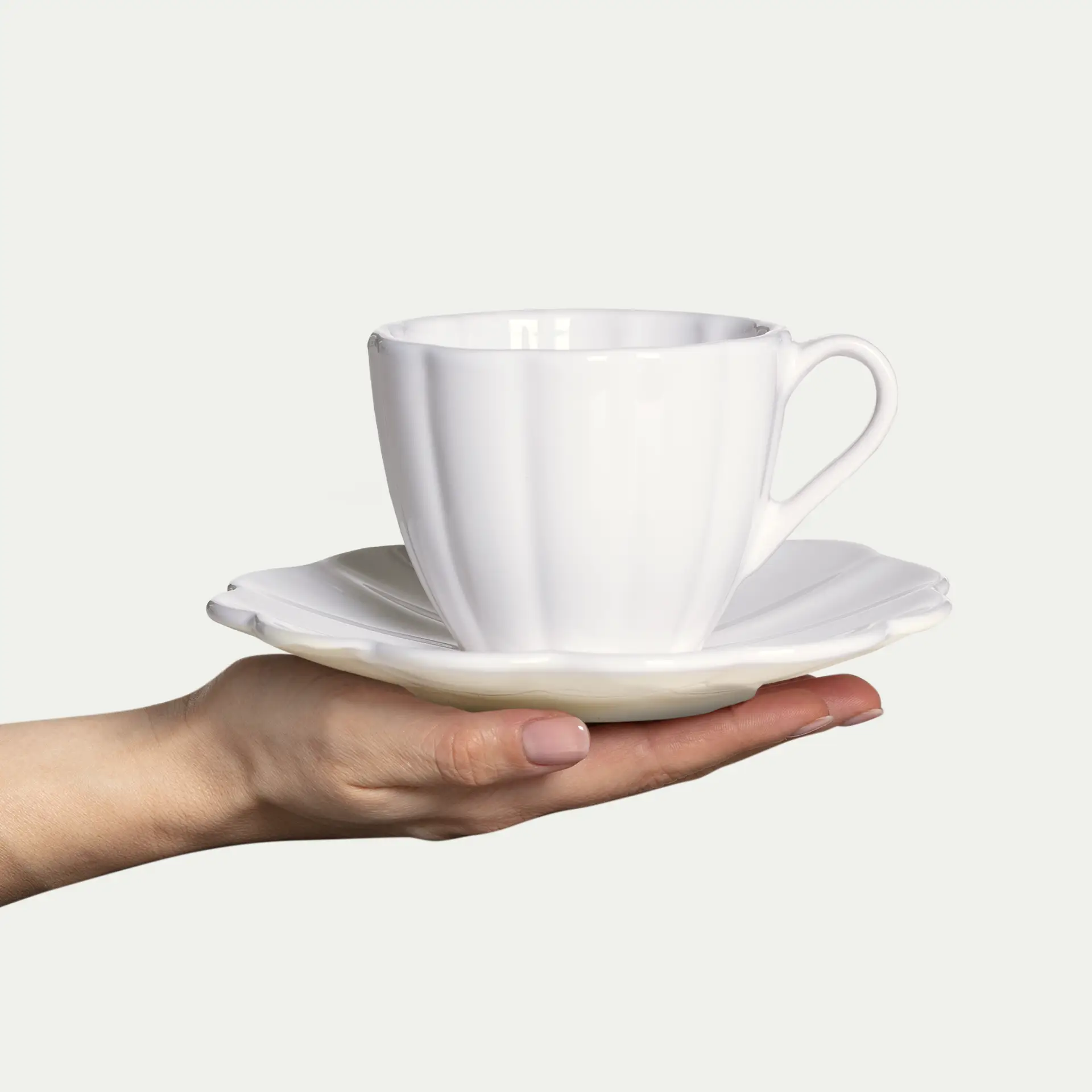 Oyster Cup & Saucer